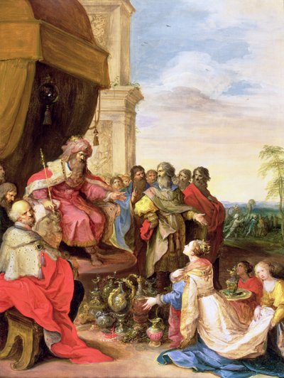 Salomone e la Regina di Saba da Frans the Elder Francken